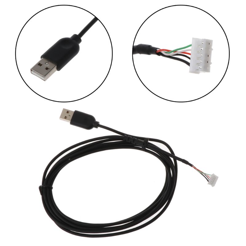 Gaming Keyboard Nearby - USB 마우스 케이블 코드, PVC 마우스
