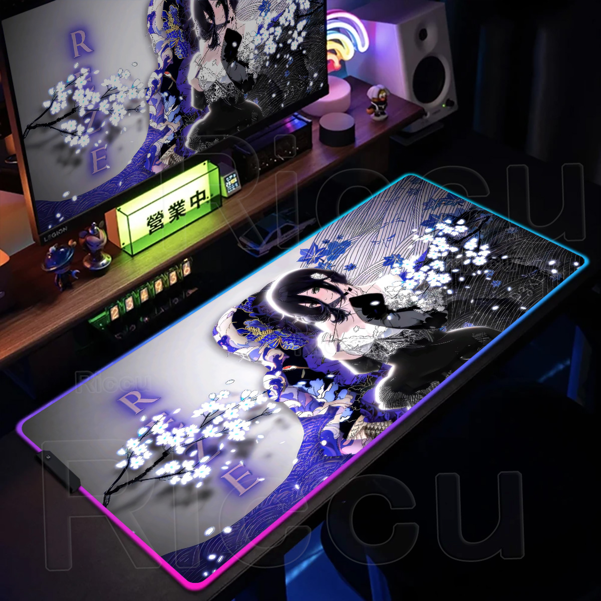 Gaming Keyboard No Rgb - RGB 체인소맨 대형 마우스 패드 애니메이션