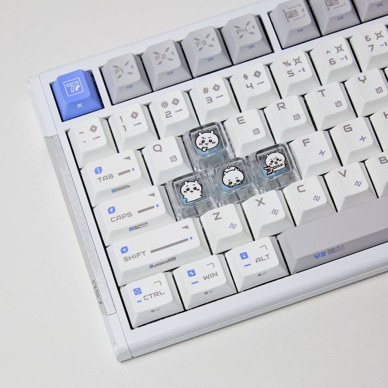 Gaming Keyboard Nearby - Chiikawa 4 Pcs 수제 투명 Pc