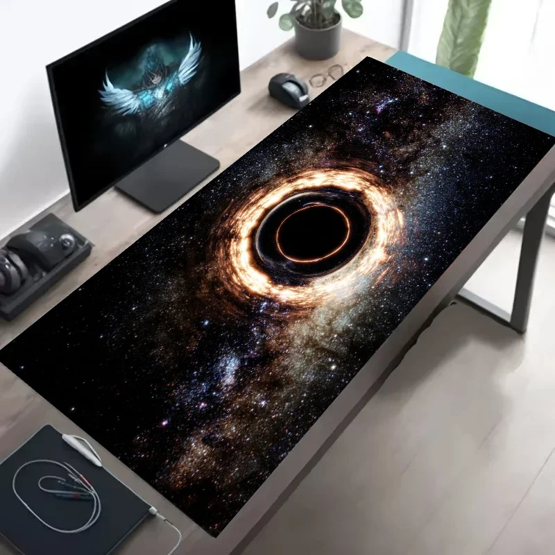 코스믹 블랙홀 마우스 패드, 900x450mm, 대형, - Gaming Keyboard Mini 리뷰 및 가격