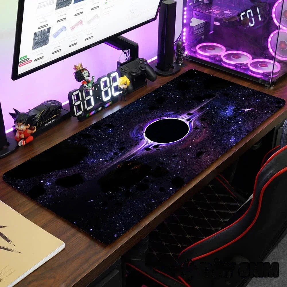 코스믹 블랙홀 마우스 패드, 900x450mm, 대형, - Gaming Keyboard Mini 리뷰 및 가격