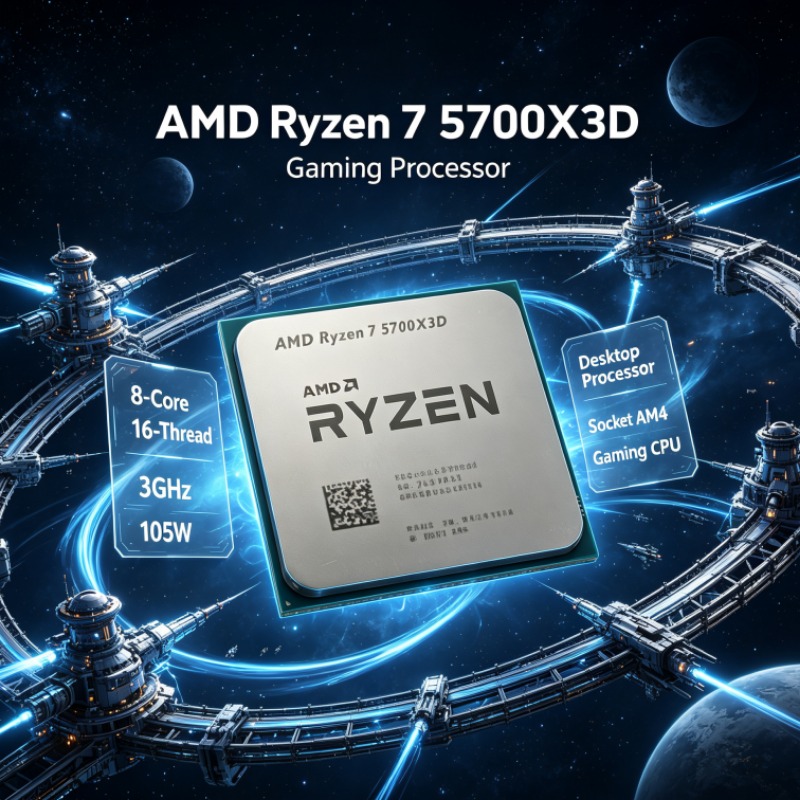 AMD 라이젠 7 5700X3D AM4 데스크탑 프로세 - Amd Cpu Ryzen 7 리뷰 및 가격