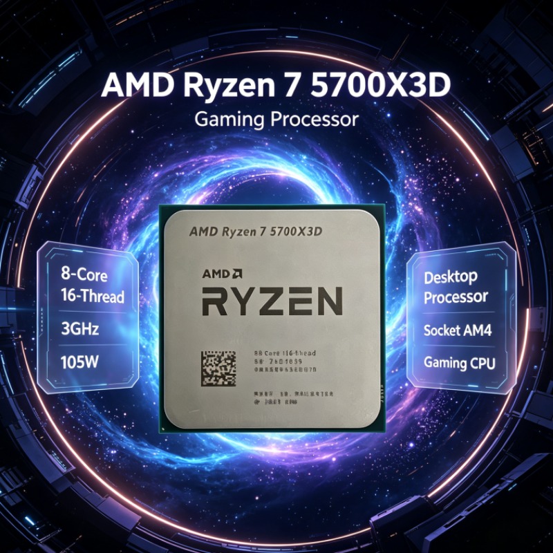 AMD 라이젠 7 5700X3D AM4 데스크탑 프로세 - Amd Cpu Ryzen 7 리뷰 및 가격