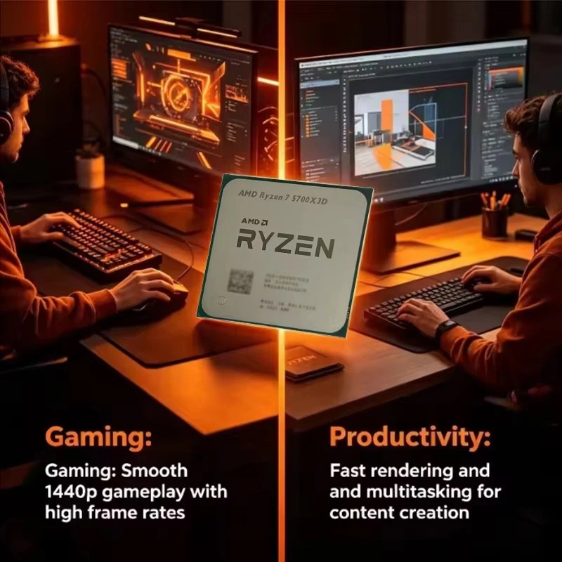 AMD 라이젠 7 5700X3D AM4 데스크탑 프로세 - Amd Cpu Ryzen 7 리뷰 및 가격