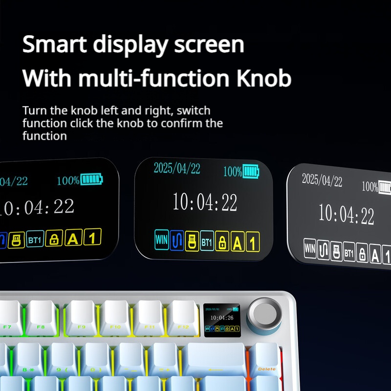 AULA F75 MAX 75% 트라이 모드 기계식 키보 - Gaming Keyboard Hot Swappable 리뷰 및 가격